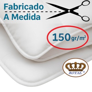 Edredão Nórdico 150 g/m² por Medida - Larguras e Comprimentos Especiais Royal para Meia-Estação e Primavera