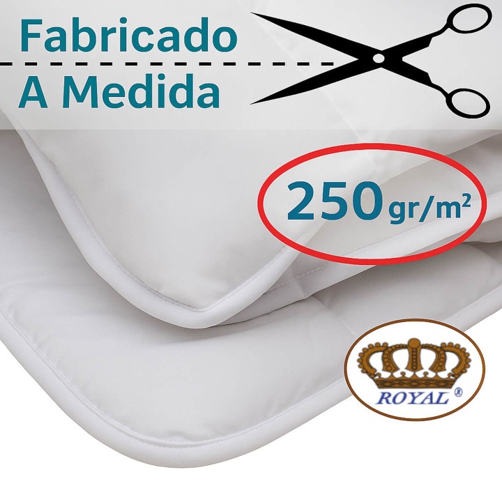 Edredón Relleno Nórdico 250 gr Confeccionado a Medida Anchos y Largos Especiales Royal para Otoño