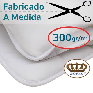 Edredão Nórdico 300 g/m² Royal por Medida - Larguras e Comprimentos Especiais para Outono e Inverno